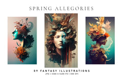Spring Allegories - Fantasy - CraftNest - Digital Crafting and Art