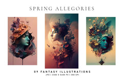 Spring Allegories - Fantasy - CraftNest - Digital Crafting and Art