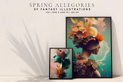 Spring Allegories - Fantasy - CraftNest - Digital Crafting and Art