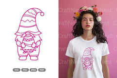 Spring Gnome SVG Bundle Clipart - CraftNest - Digital Crafting and Art