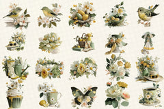 Spring Clipart Bundle Set - CraftNest - Digital Crafting and Art