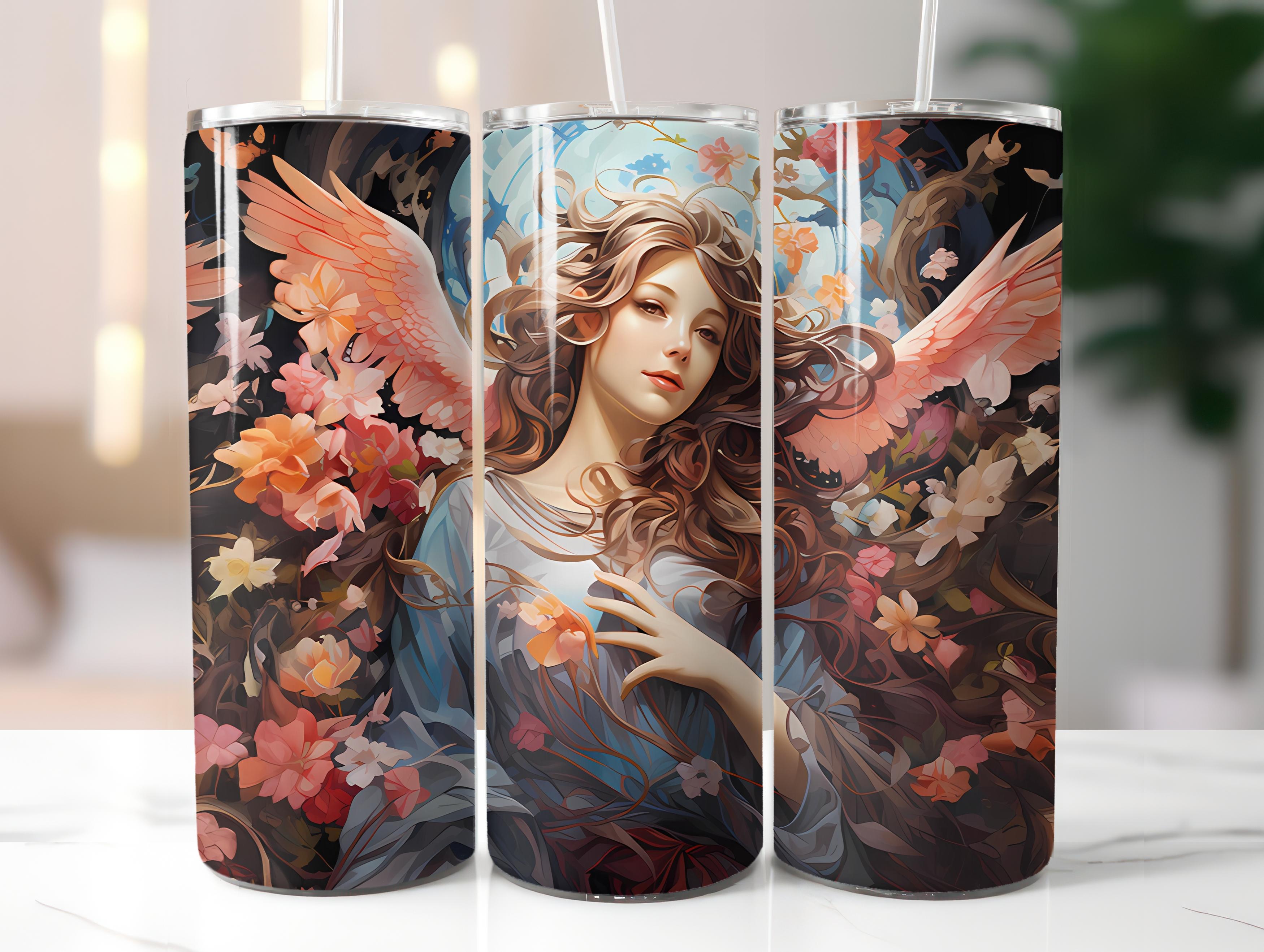 Spring Angels 3 Tumbler Wrap - CraftNest