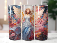 Spring Angels 3 Tumbler Wrap - CraftNest