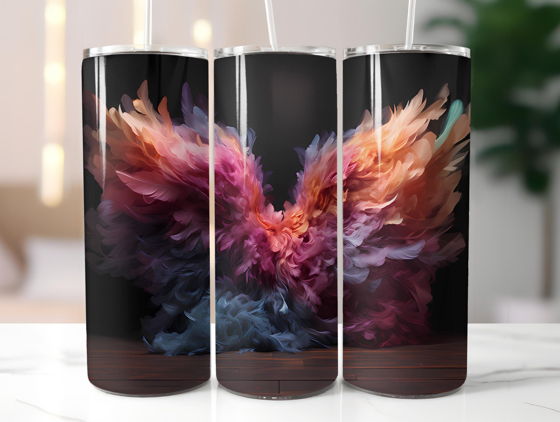 Spring Angels 3 Tumbler Wrap - CraftNest