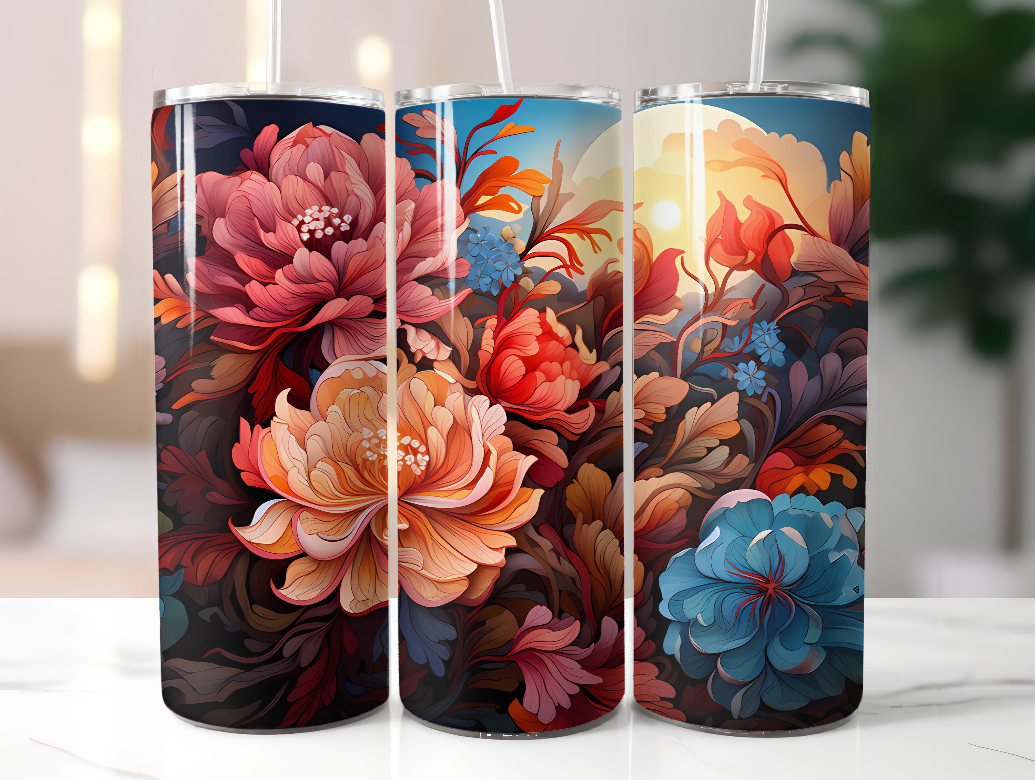 Spring Art 3 Tumbler Wrap - CraftNest