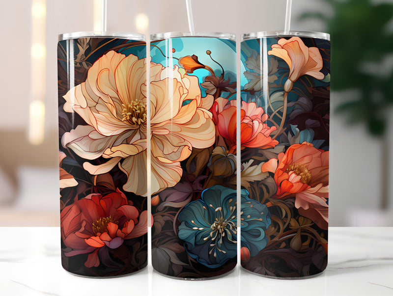 Spring Art 3 Tumbler Wrap - CraftNest