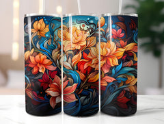 Spring Art 3 Tumbler Wrap - CraftNest