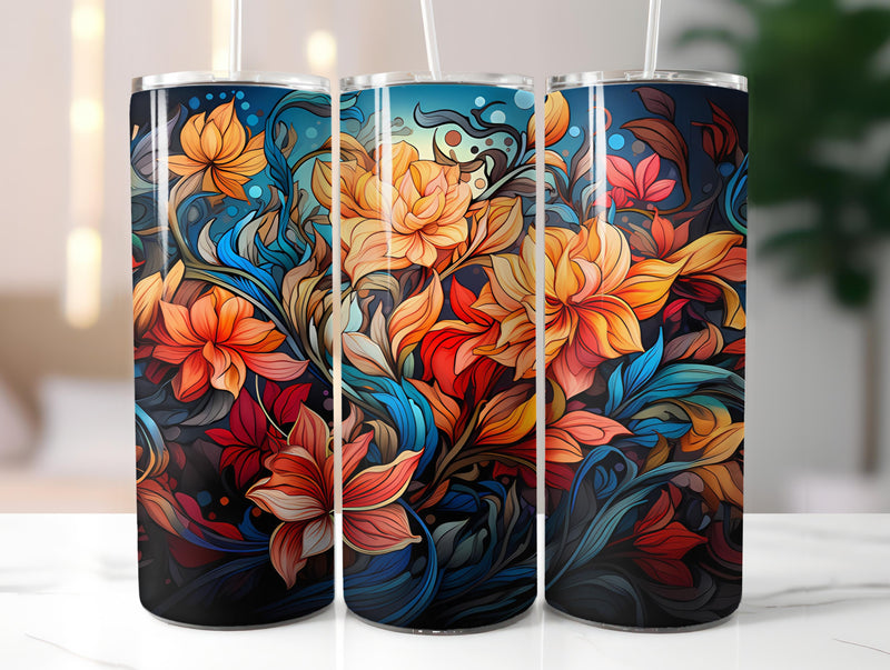 Spring Art 3 Tumbler Wrap - CraftNest
