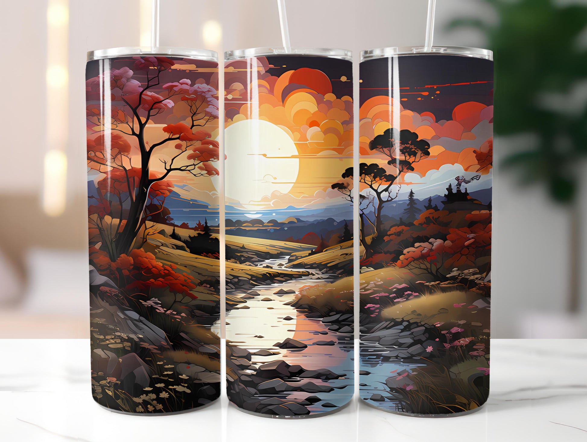 Spring Art 3 Tumbler Wrap - CraftNest