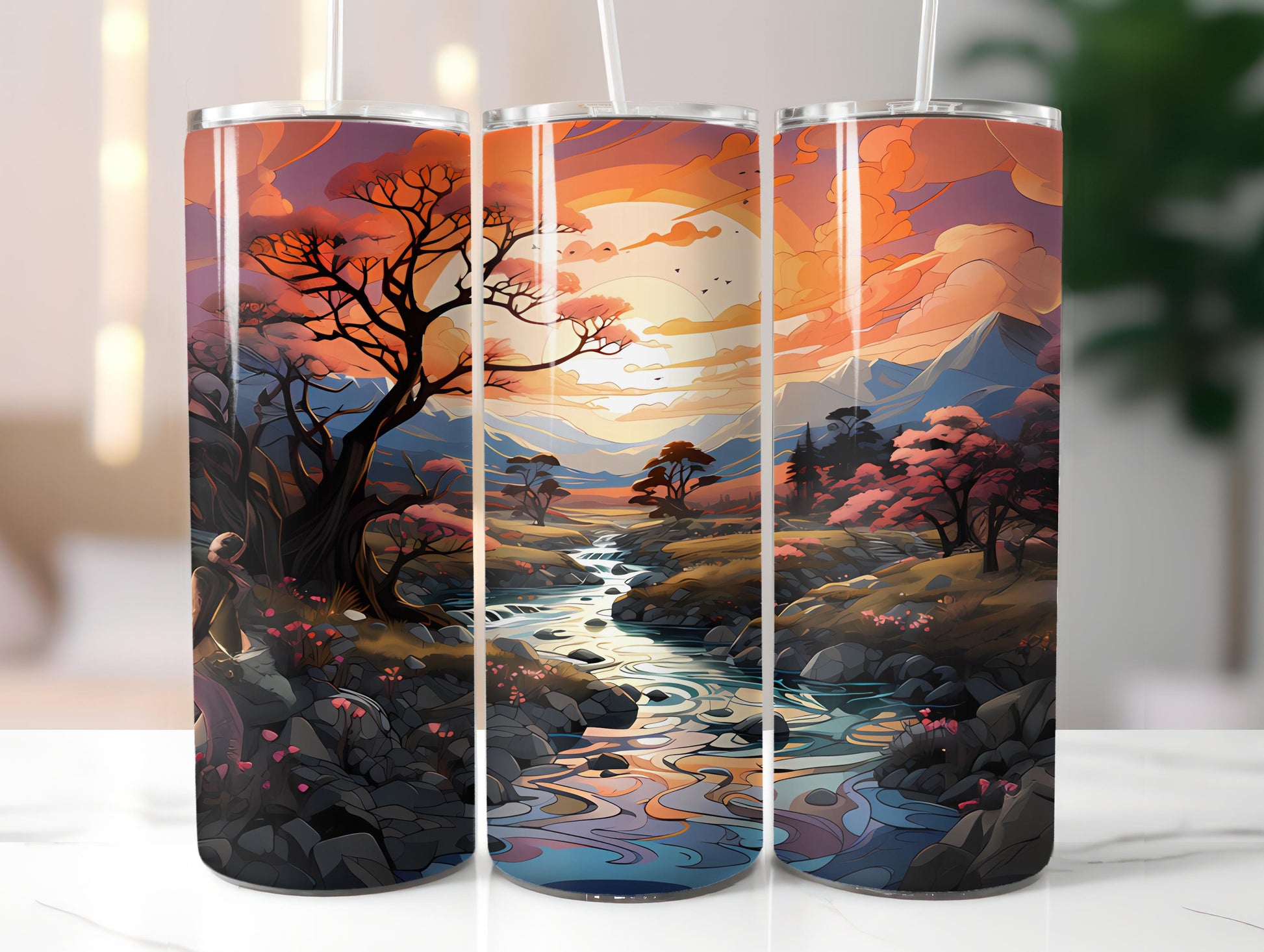 Spring Art 3 Tumbler Wrap - CraftNest
