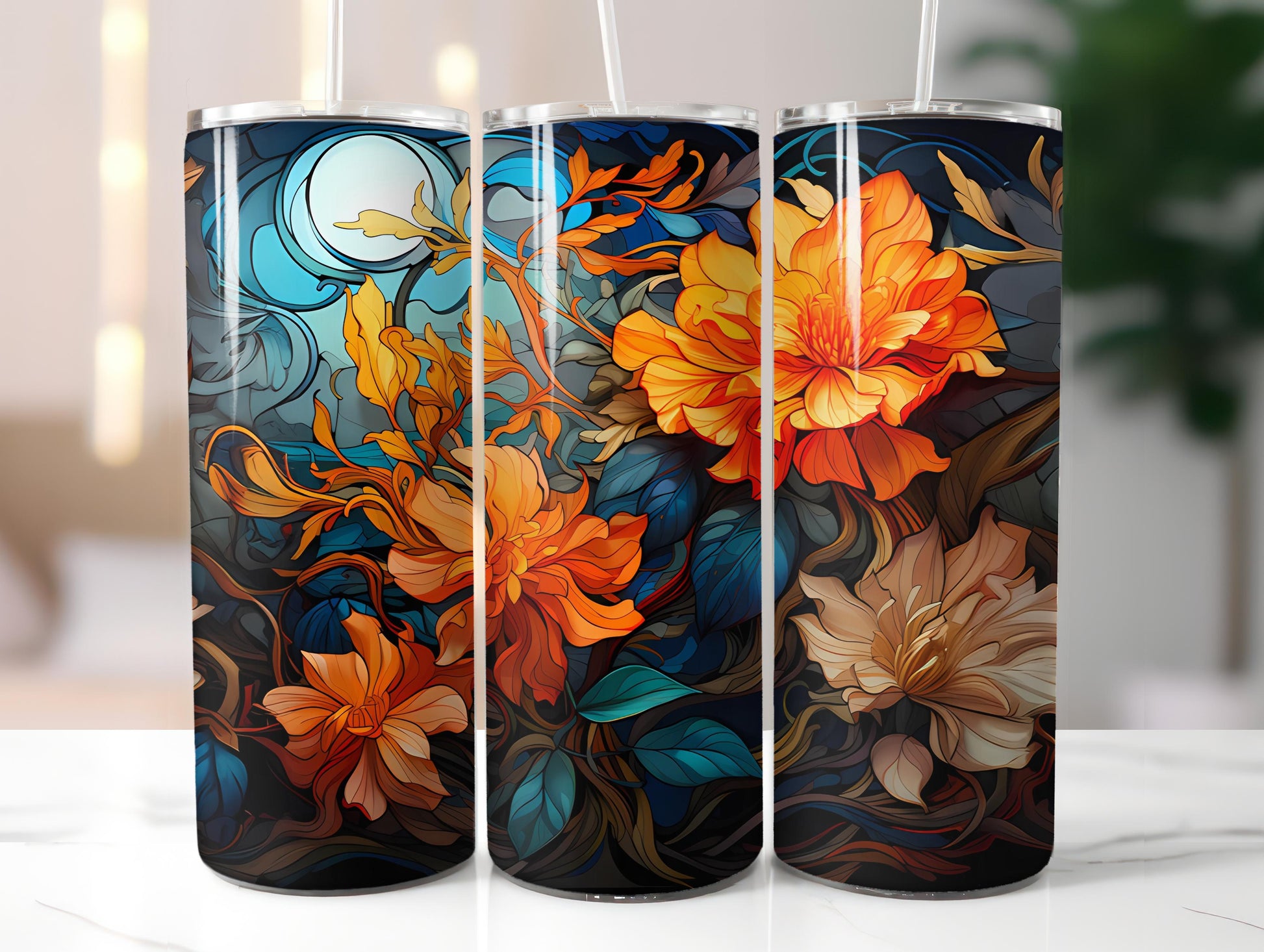Spring Art 3 Tumbler Wrap - CraftNest