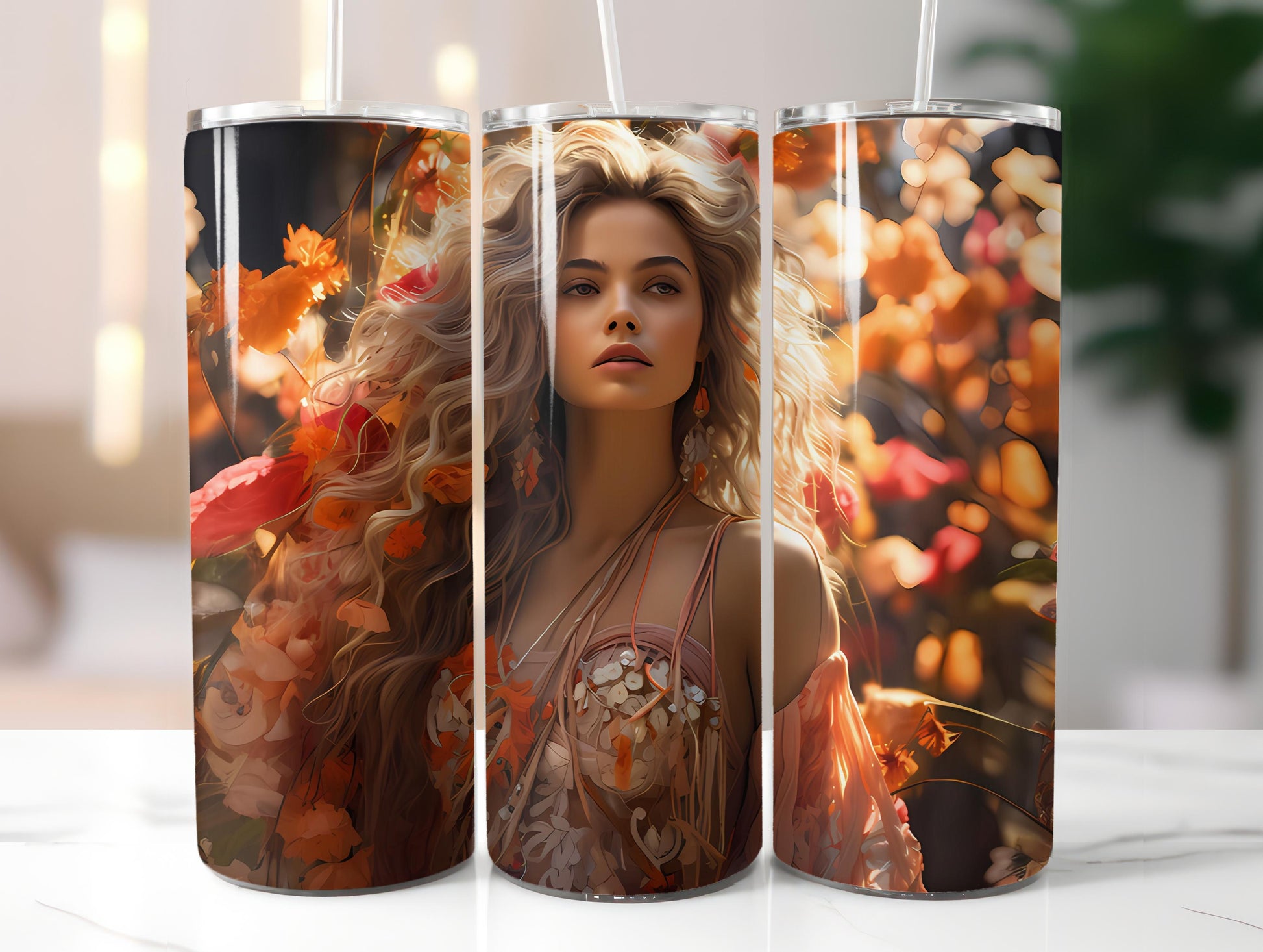 Spring Boho 1 Tumbler Wrap - CraftNest