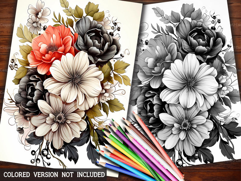 Spring Boho Coloring Books - CraftNest