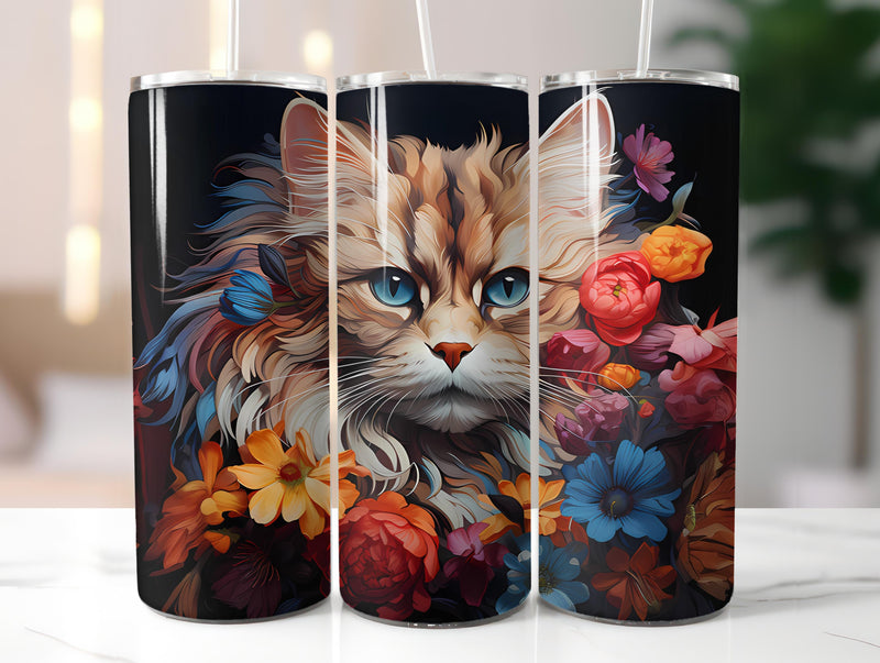 Spring Cats 2 Tumbler Wrap - CraftNest