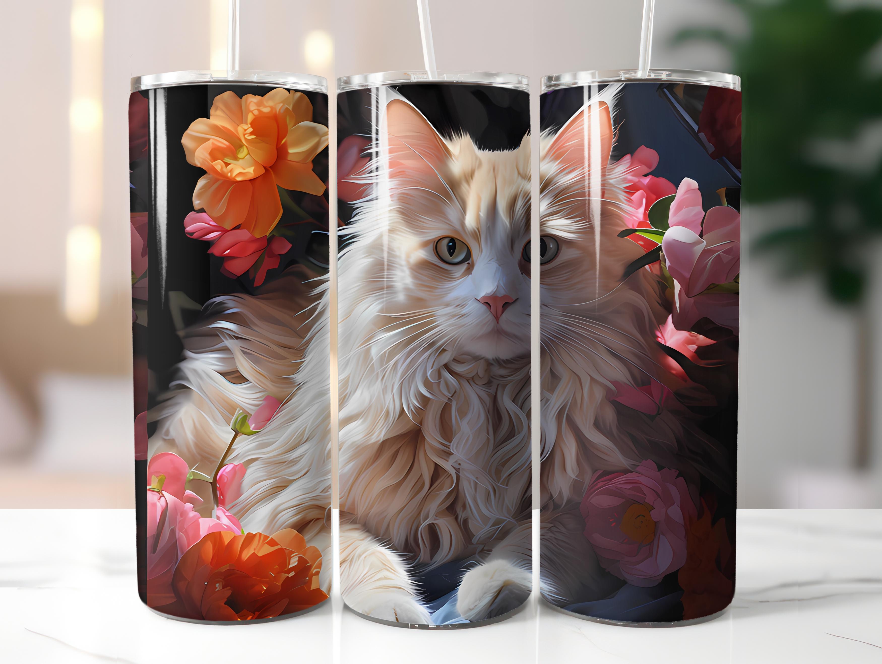 Spring Cats 2 Tumbler Wrap - CraftNest