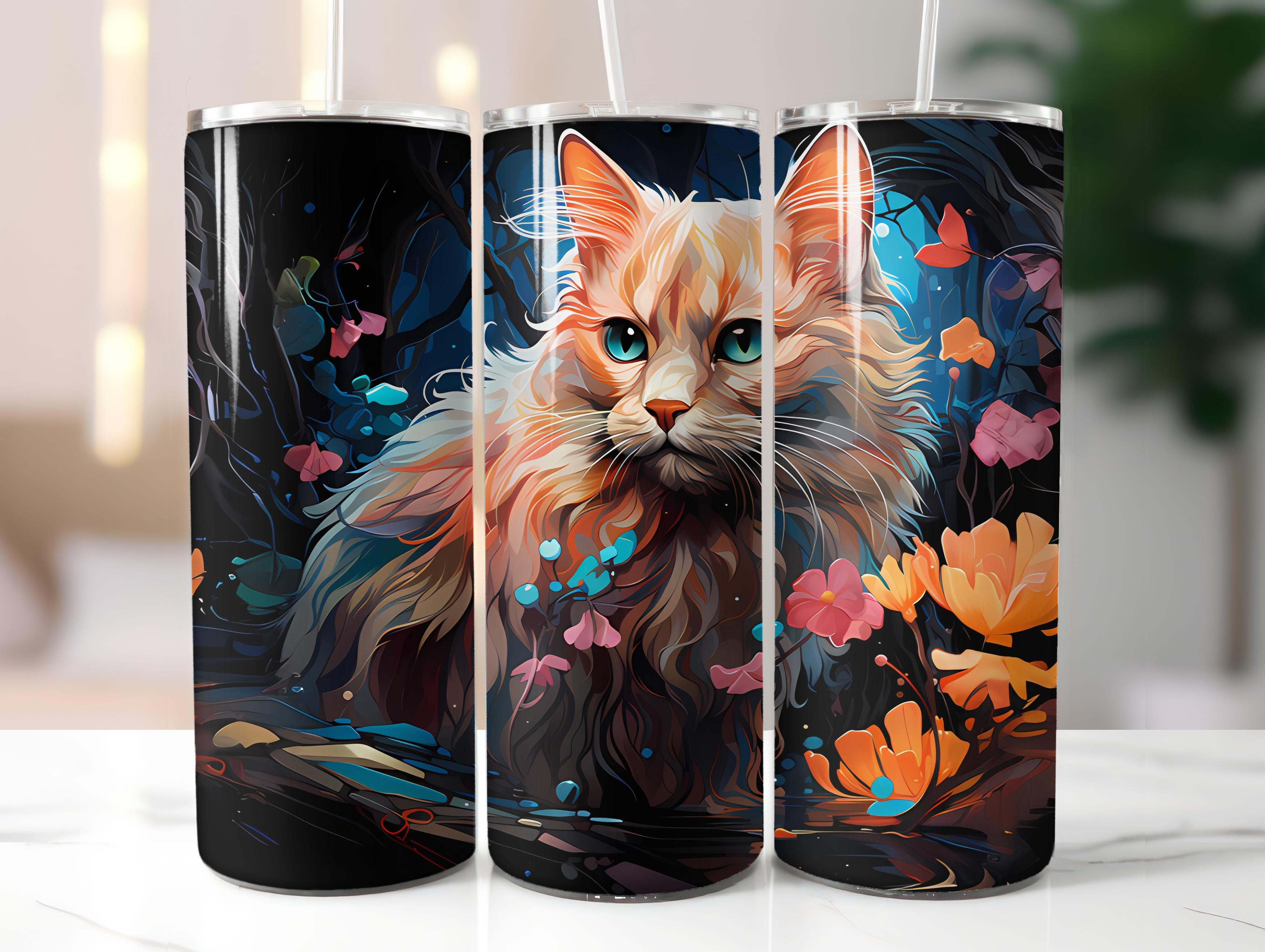 Spring Cats 1 Tumbler Wrap - CraftNest