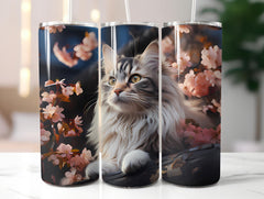 Spring Cats 2 Tumbler Wrap - CraftNest