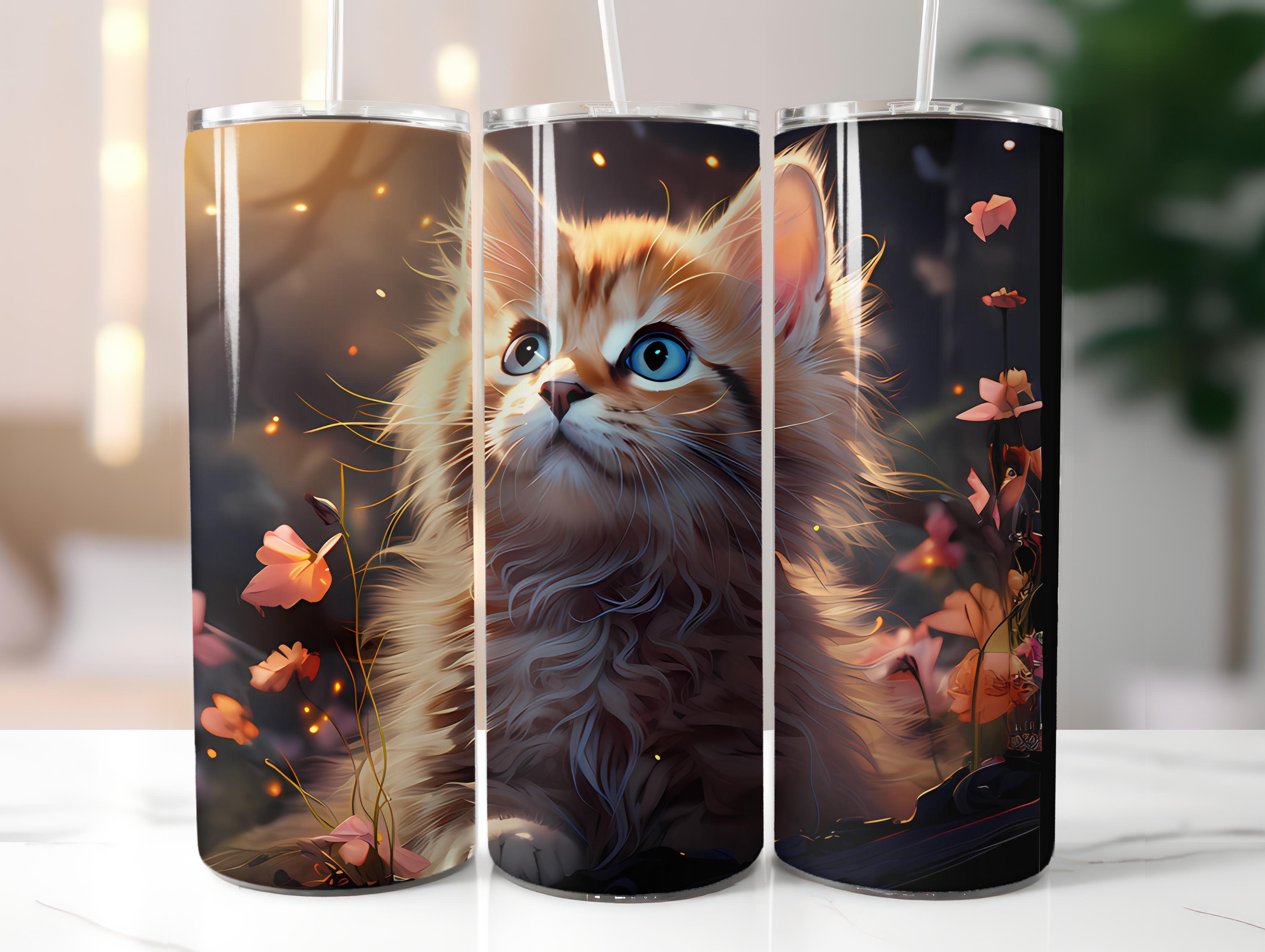 Spring Cats 2 Tumbler Wrap - CraftNest