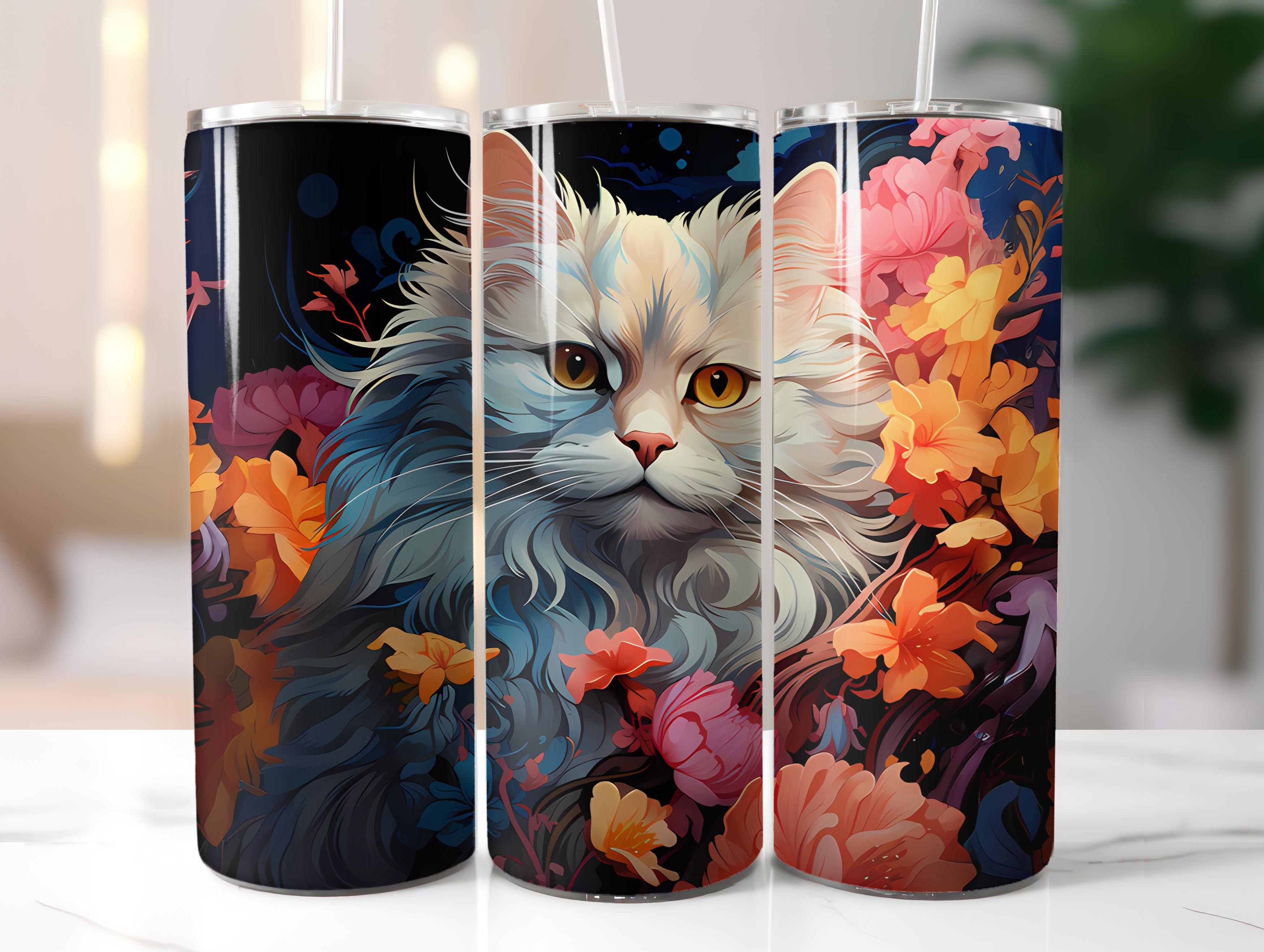 Spring Cats 3 Tumbler Wrap - CraftNest