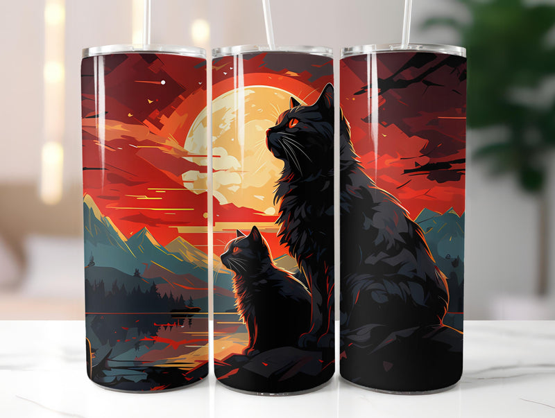 Spring Cats 6 Tumbler Wrap - CraftNest