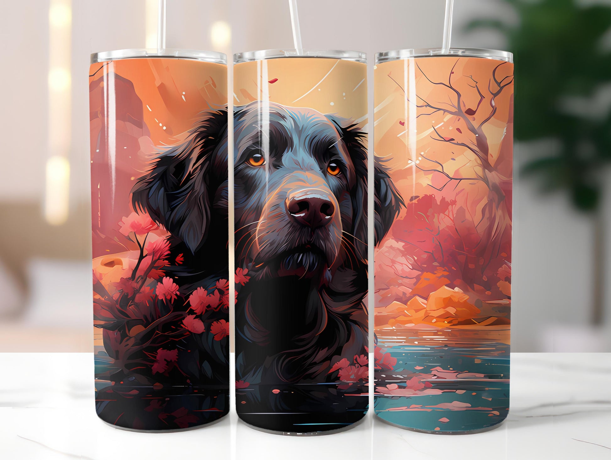 Spring Dogs 1 Tumbler Wrap - CraftNest