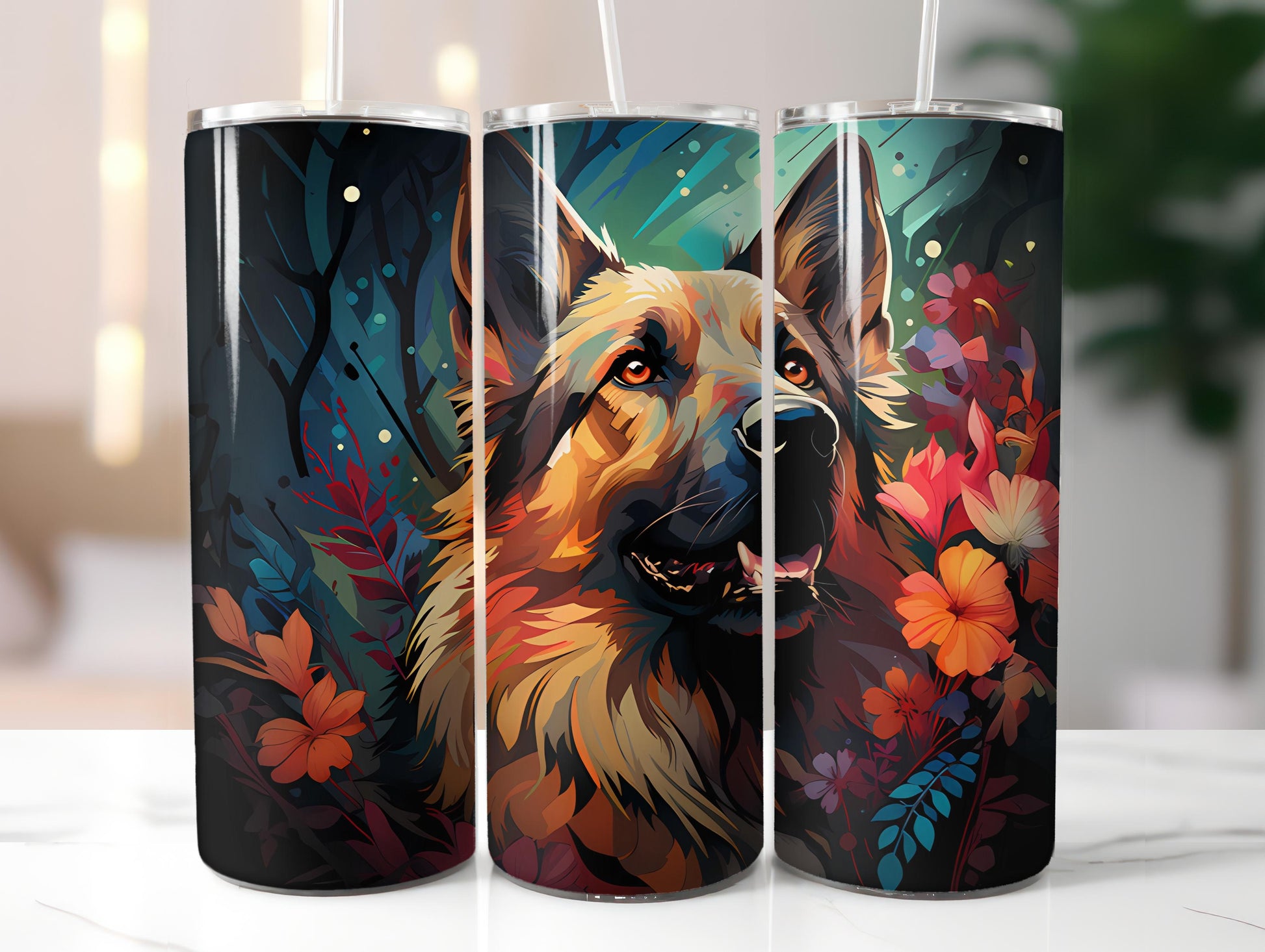 Spring Dogs 1 Tumbler Wrap - CraftNest