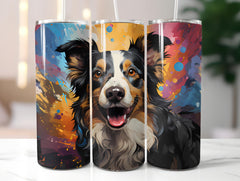 Spring Dogs 4 Tumbler Wrap - CraftNest