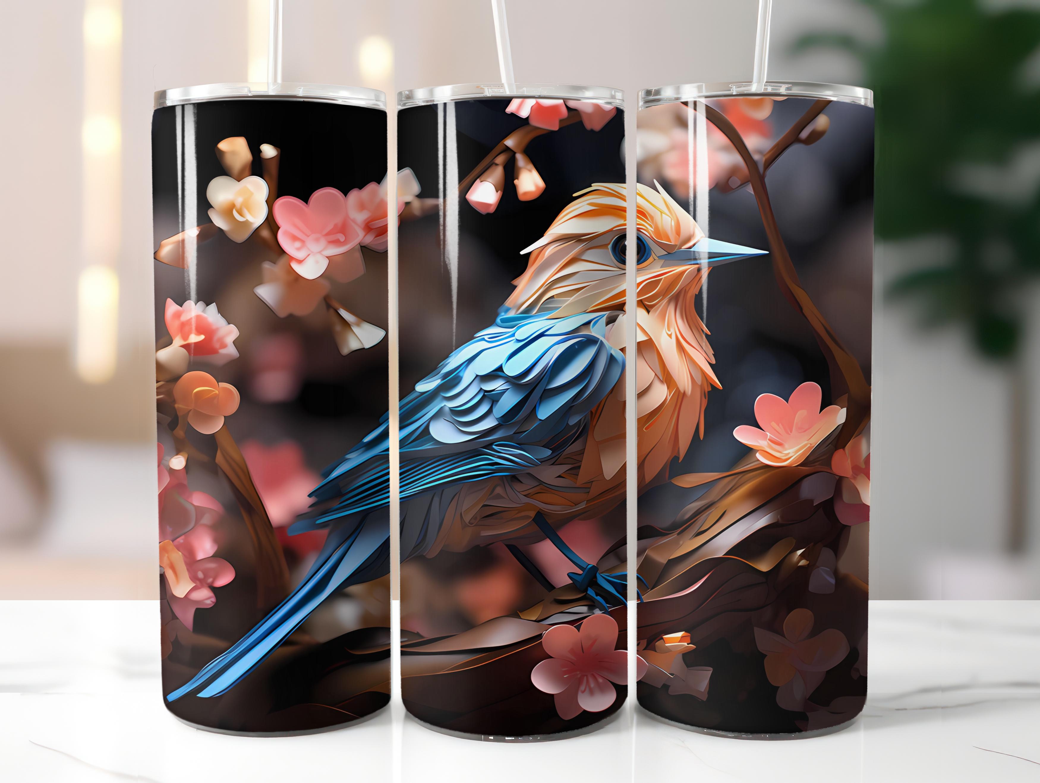 Spring Origami 6 Tumbler Wrap - CraftNest