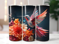 Spring Origami 6 Tumbler Wrap - CraftNest