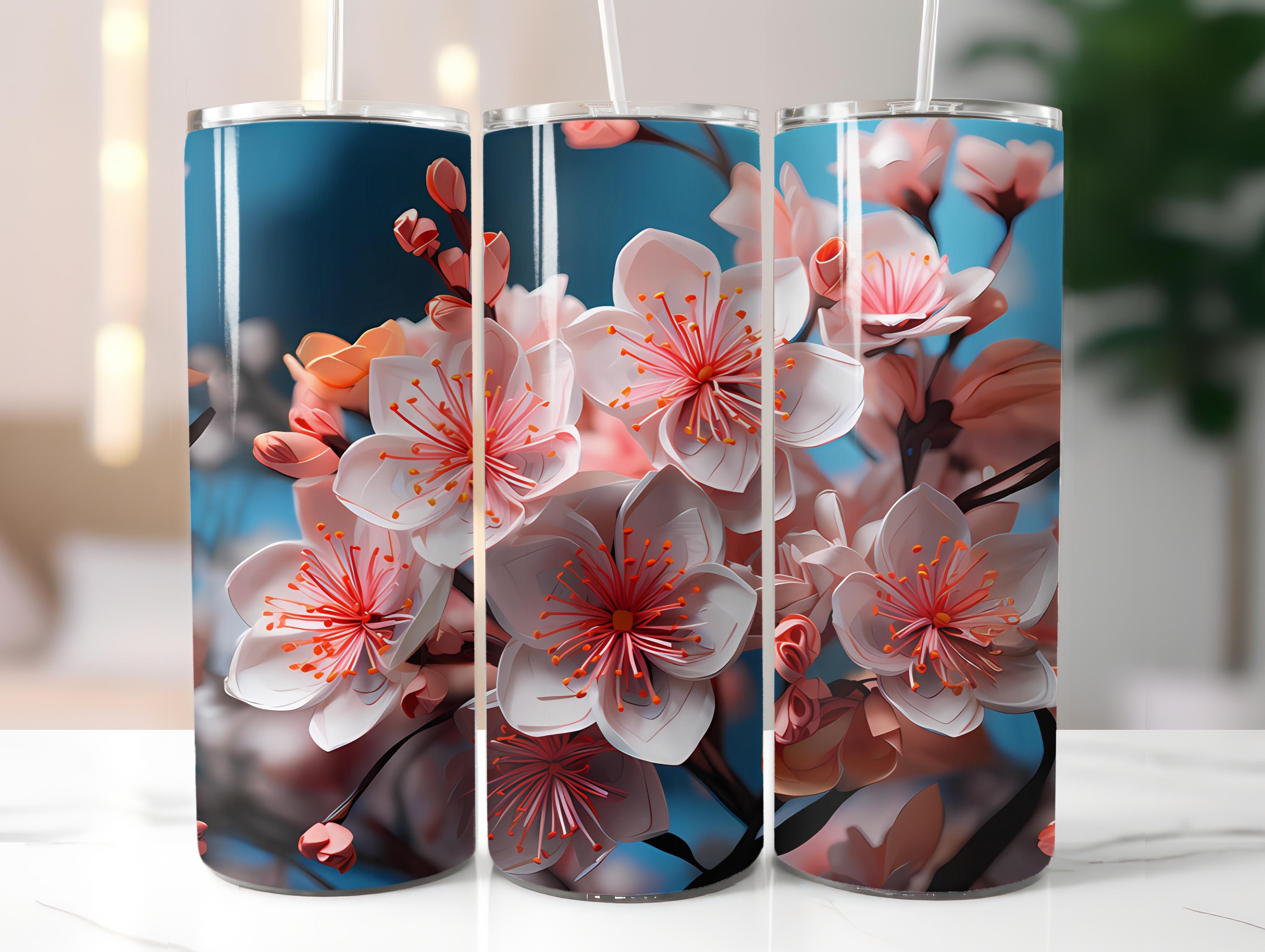 Spring Origami 7 Tumbler Wrap - CraftNest