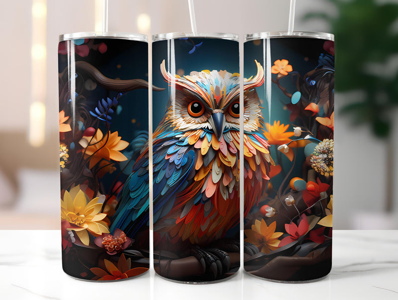 Spring Origami 6 Tumbler Wrap - CraftNest