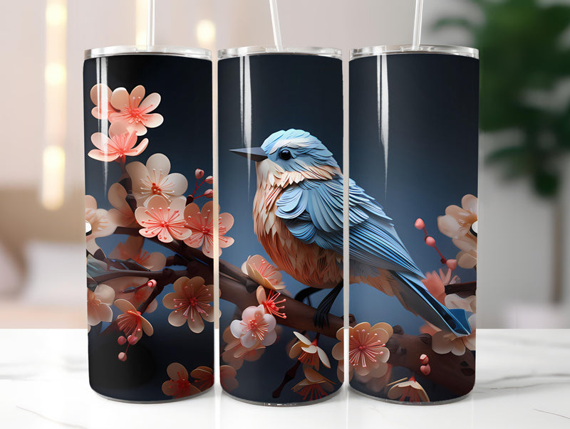 Spring Origami 1 Tumbler Wrap - CraftNest
