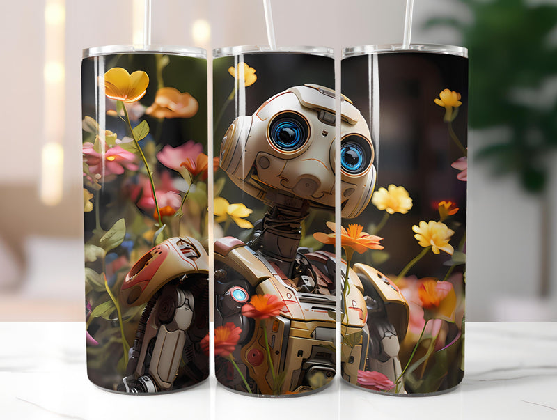 Spring Roboter 1 Tumbler Wrap - CraftNest