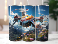 Spring Roboter 1 Tumbler Wrap - CraftNest