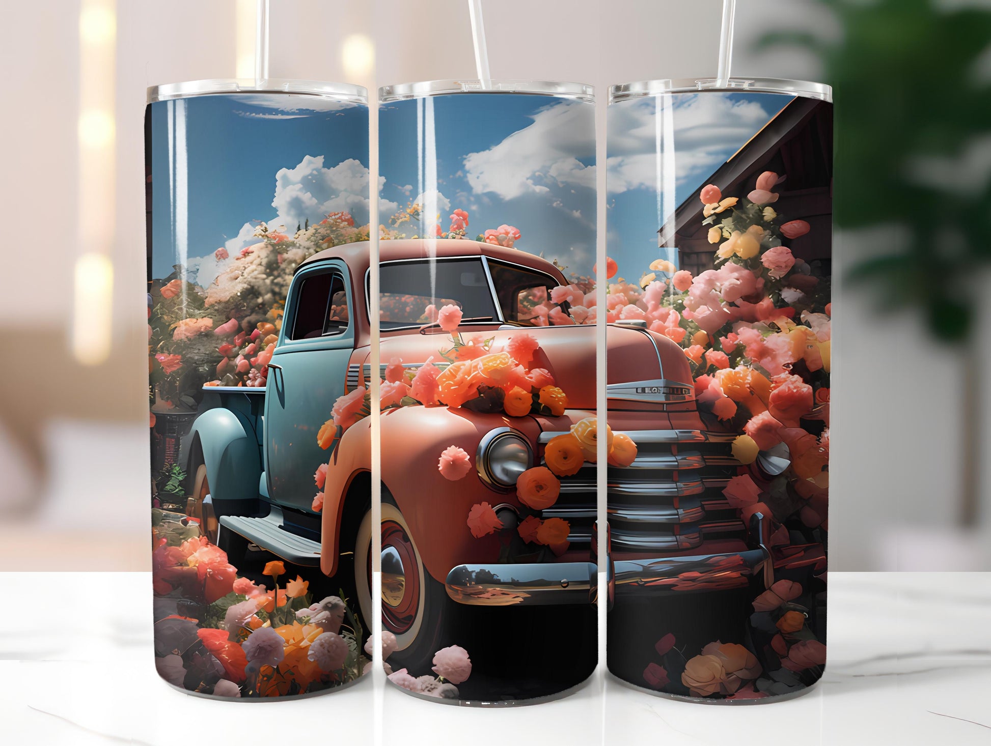 Spring on 4 Tumbler Wrap - CraftNest