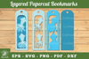 Squid Layered Bookmark Clipart Bundle