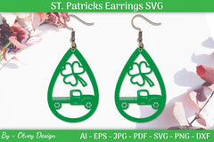 Mardi Gras Earrings SVG Bundle - CraftNest - Digital Crafting and Art