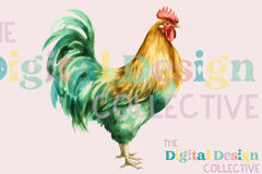 St. Patrick's Day Farm Chickens Clipart Bundle - CraftNest - Digital Crafting and Art