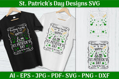 Feeling Lucky St Patrick's Day SVG Bundle1 - CraftNest - Digital Crafting and Art