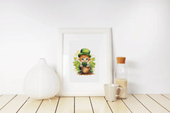 St. Patrick's Day Leprechaun Clipart Bundle - CraftNest - Digital Crafting and Art