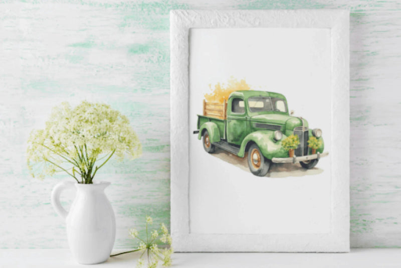 St. Patrick's Day Truck Bundle - CraftNest - Digital Crafting and Art