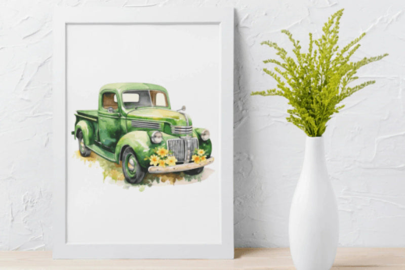 St. Patrick's Day Truck Bundle - CraftNest - Digital Crafting and Art