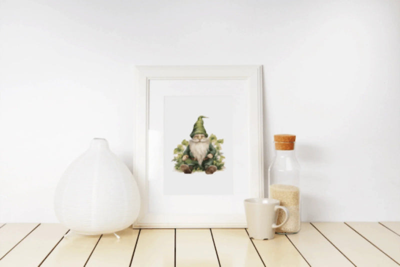 Vintage St. Patrick's Day Gnomes Clipart Bundle - CraftNest - Digital Crafting and Art