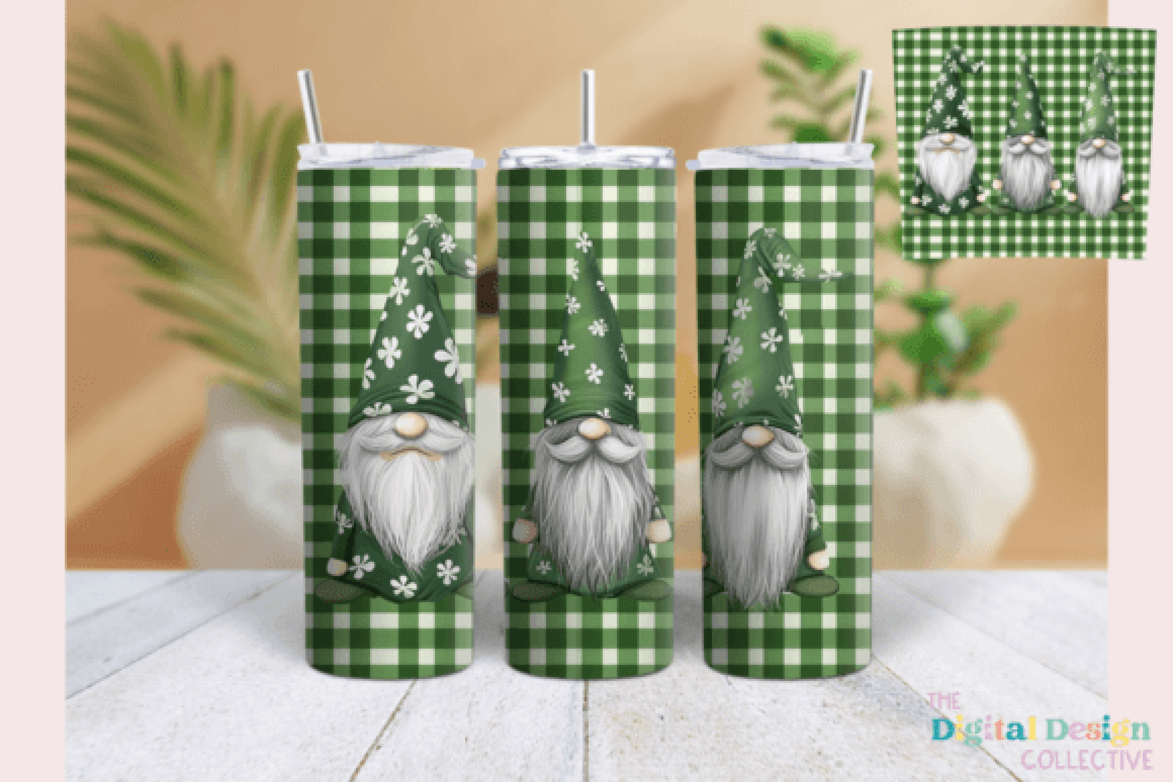 St. Patrick's Gnome Tumbler Wrap Bundle