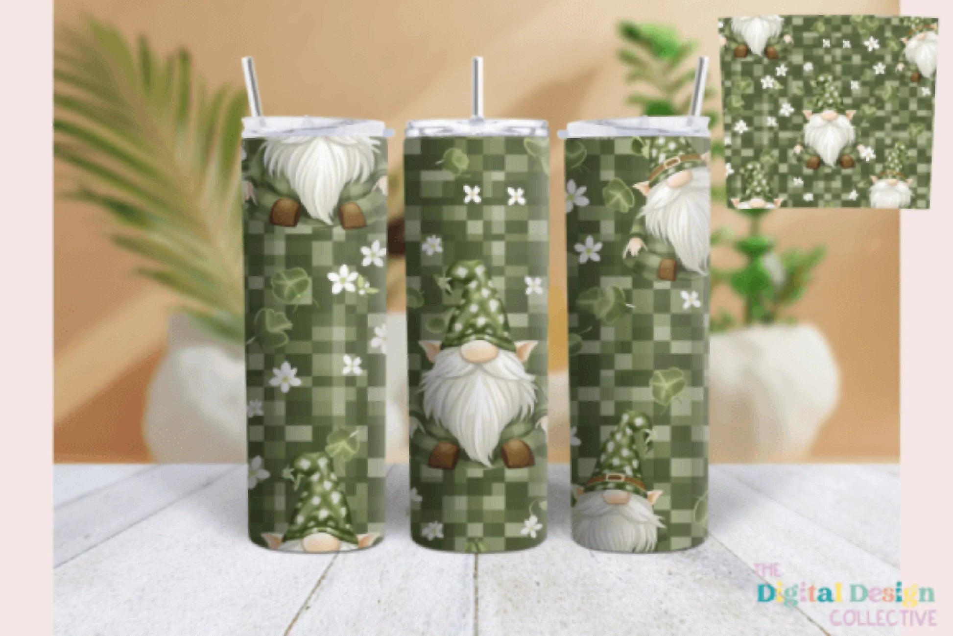 St. Patrick's Gnome Tumbler Wrap Bundle - CraftNest - Digital Crafting and Art
