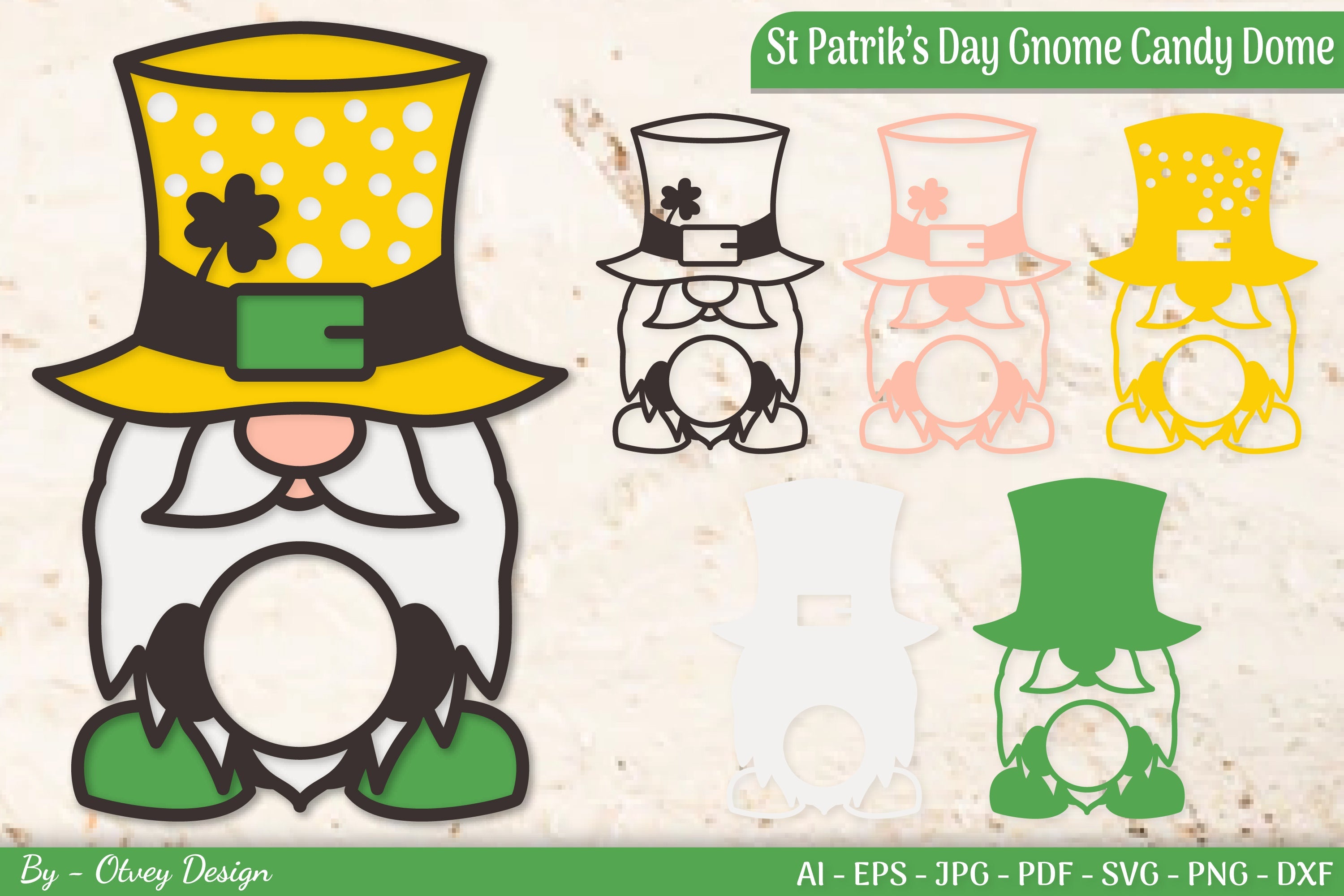 St Patrick's Day Candy Dome SVG Bundle