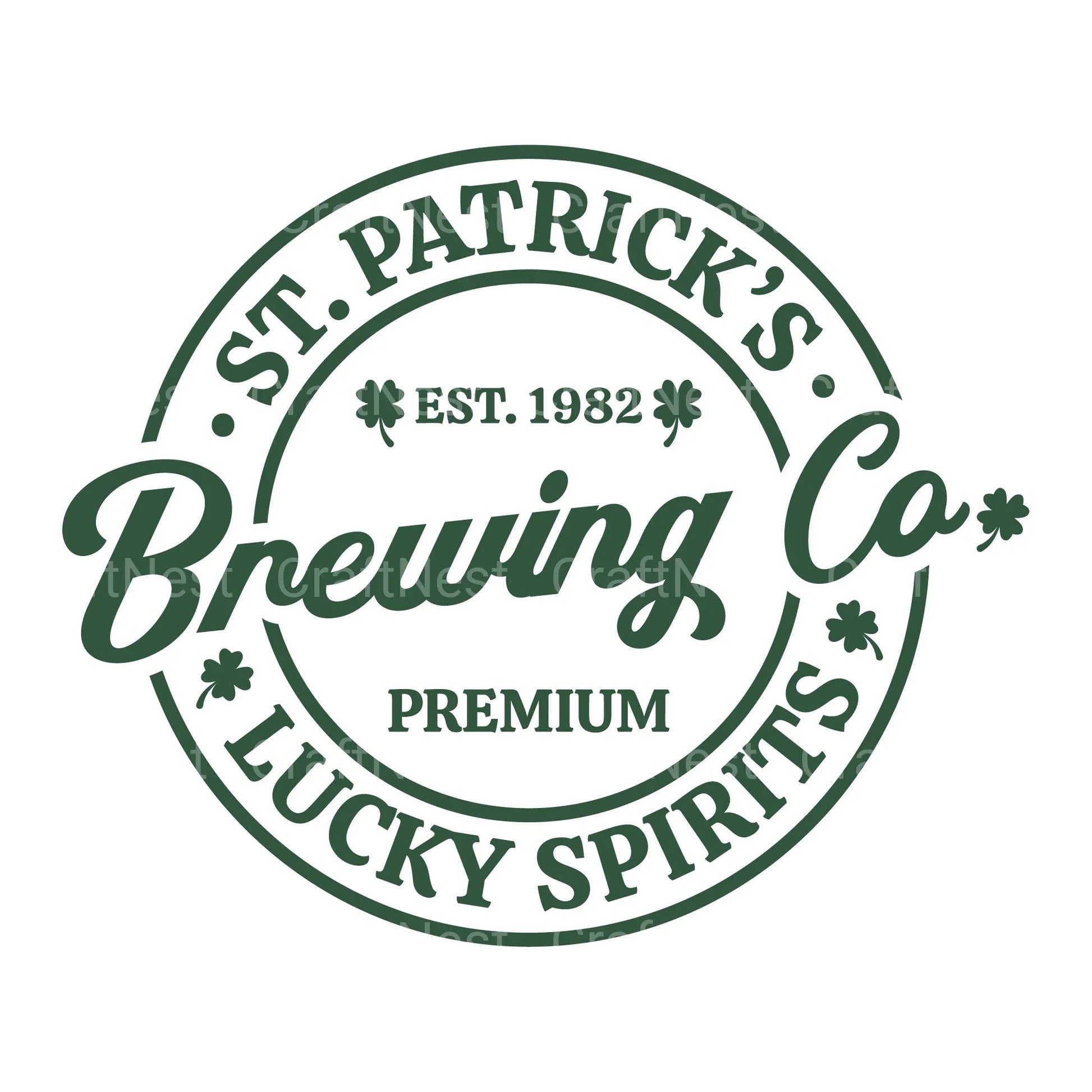 St. Patrick's Day Brewing Co SVG Bundle - CraftNest - Digital Crafting and Art