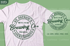 St. Patrick's Day Brewing Co SVG Bundle - CraftNest - Digital Crafting and Art