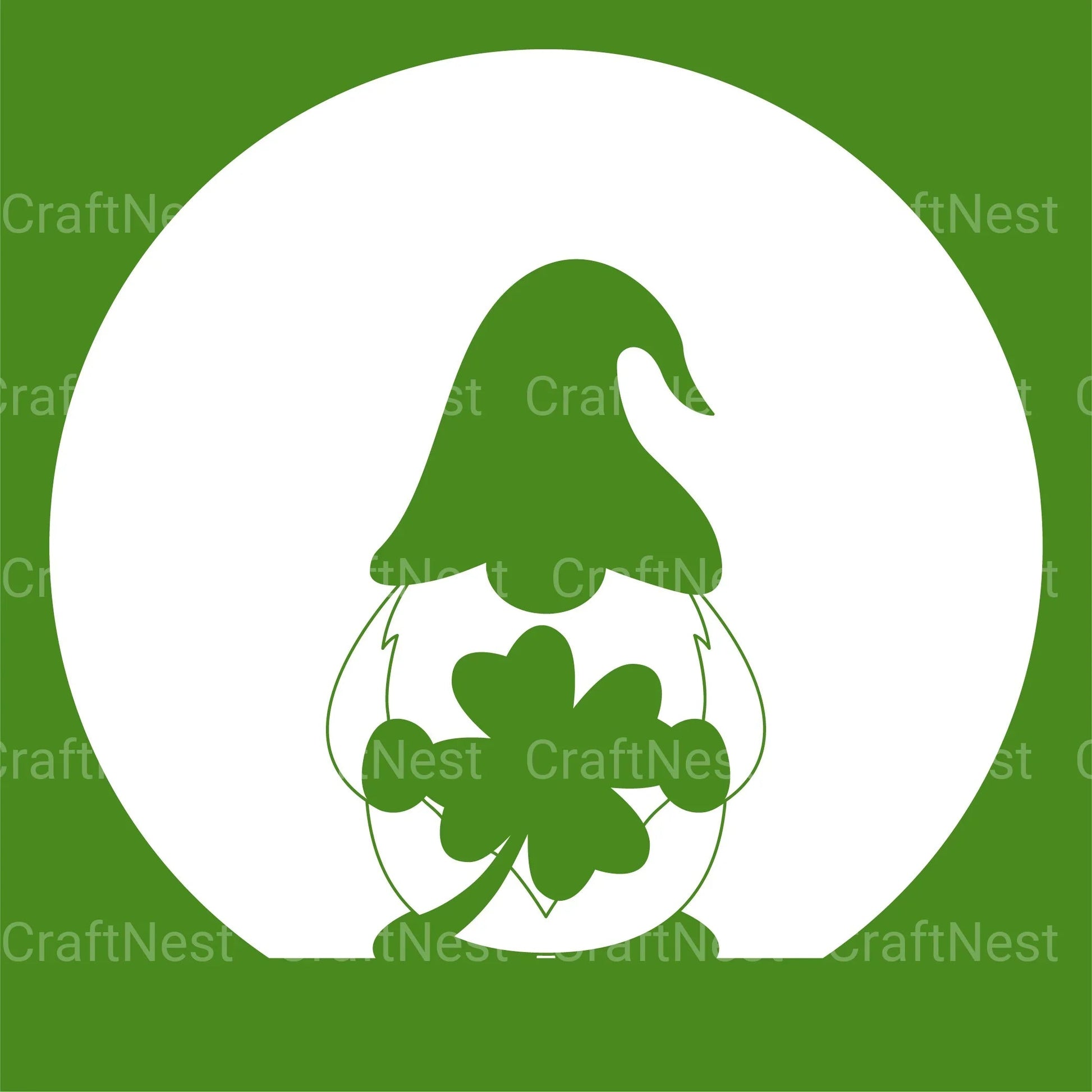 St. Patrick's Day Gnome Layered Papercut Clipart Bundle - CraftNest - Digital Crafting and Art