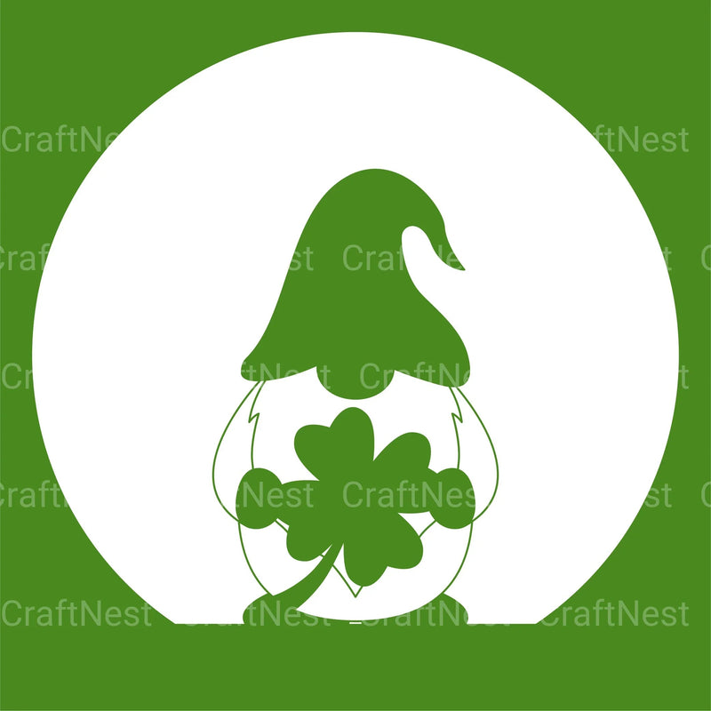 St. Patrick's Day Gnome Layered Papercut Clipart Bundle - CraftNest - Digital Crafting and Art